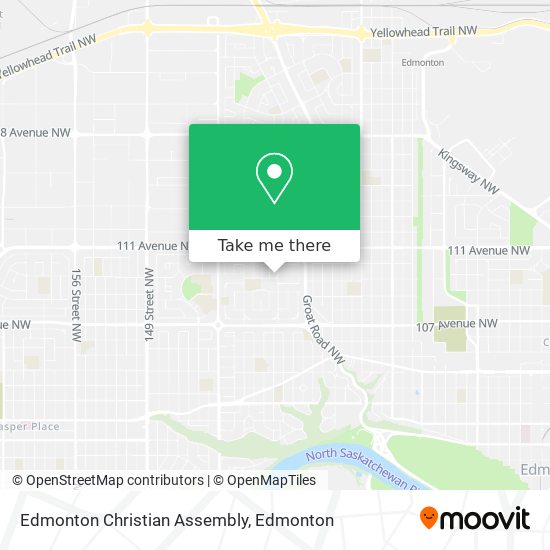 Edmonton Christian Assembly map