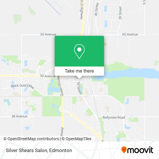 Silver Shears Salon map