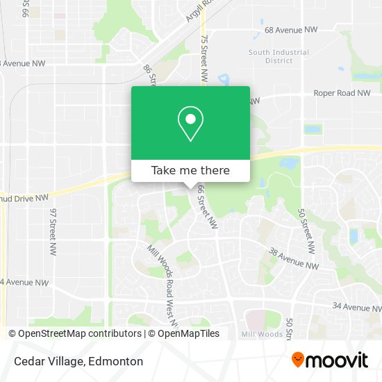 Cedar Village plan
