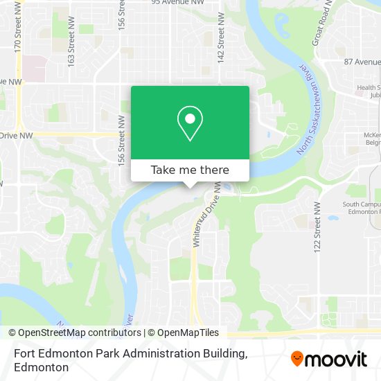 Fort Edmonton Park Administration Building plan