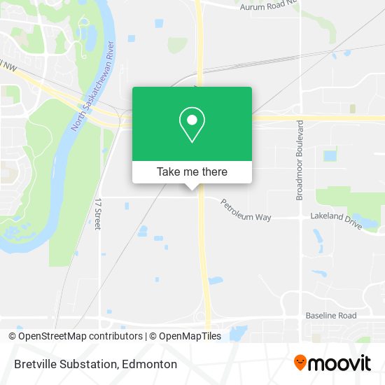 Bretville Substation map