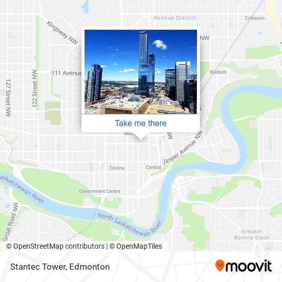 Stantec Tower map