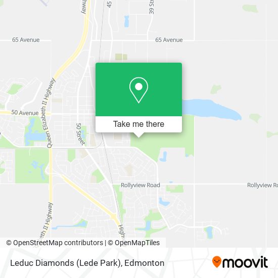 Leduc Diamonds (Lede Park) map
