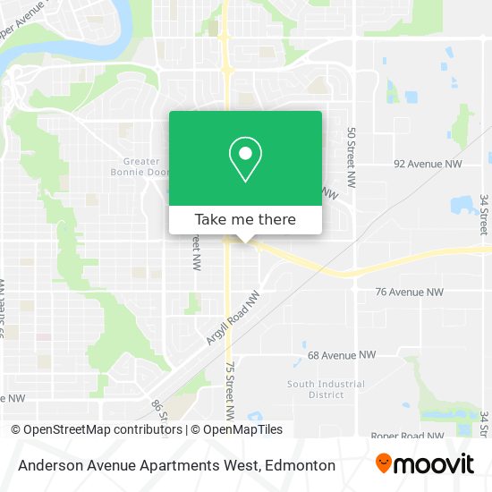 Anderson Avenue Apartments West plan