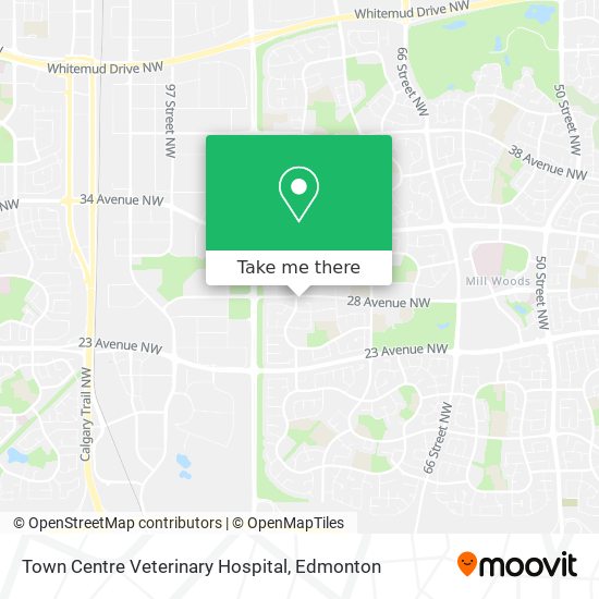 How To Get To Town Centre Veterinary Hospital In Edmonton By Bus Or Light Rail