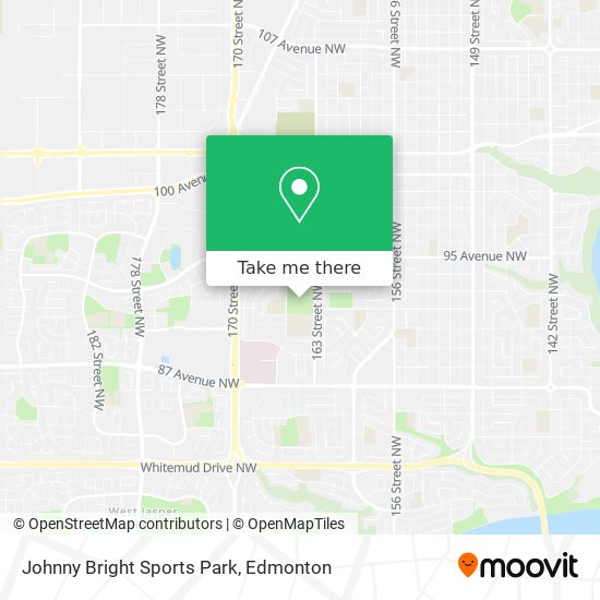 Johnny Bright Sports Park plan