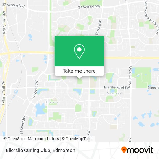 Ellerslie Curling Club map