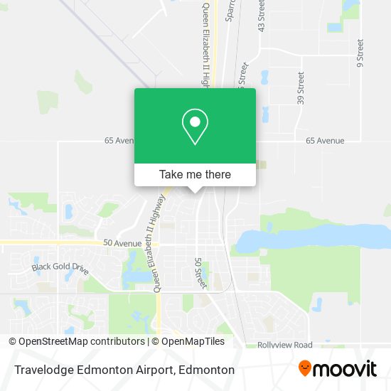 Travelodge Edmonton Airport plan