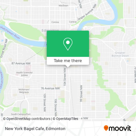 New York Bagel Cafe plan
