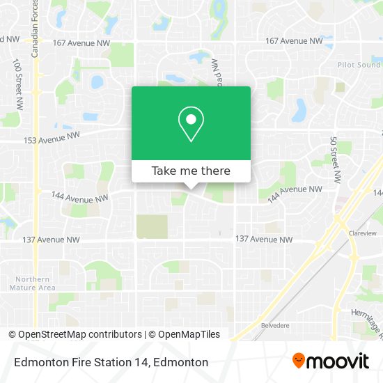 Edmonton Fire Station 14 plan