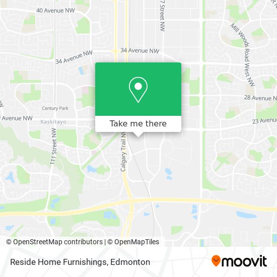 Reside Home Furnishings map