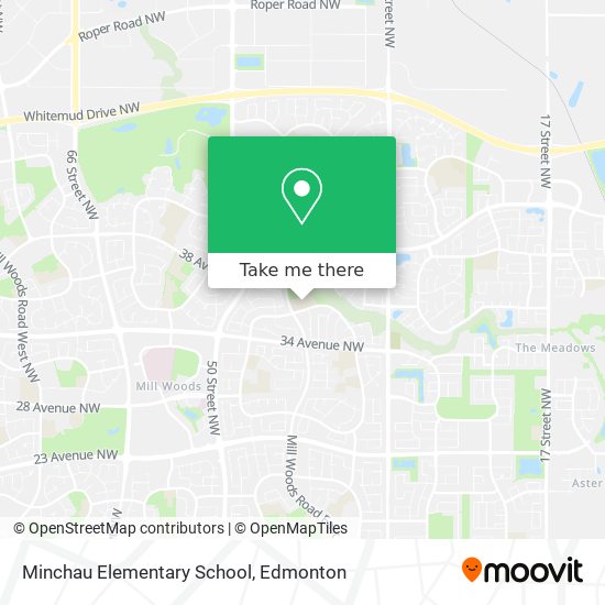 Minchau Elementary School map