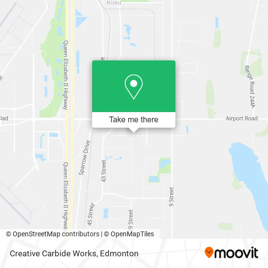 Creative Carbide Works map