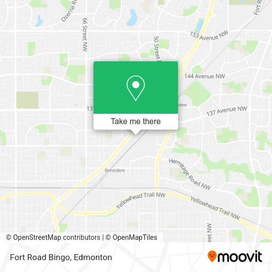 Fort Road Bingo map