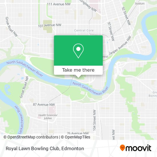 Royal Lawn Bowling Club map