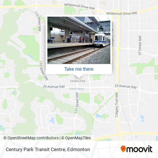 Century Park Transit Centre plan