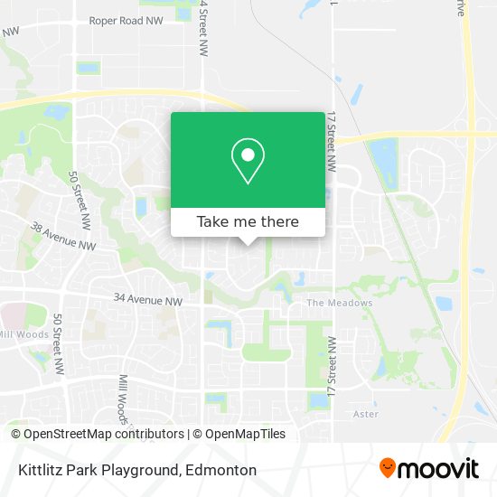 Kittlitz Park Playground map