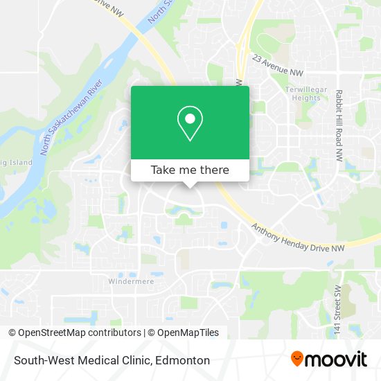 South-West Medical Clinic map