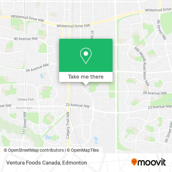 Ventura Foods Canada map