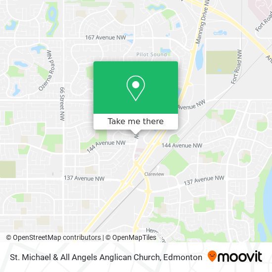 St. Michael & All Angels Anglican Church plan
