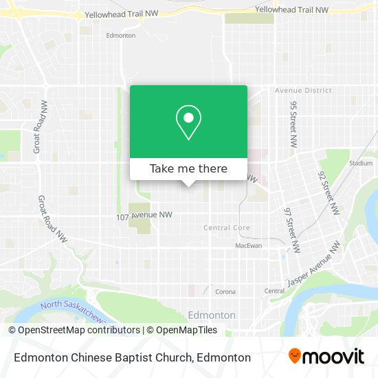 Edmonton Chinese Baptist Church plan