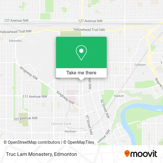 Truc Lam Monastery map