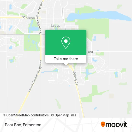 Post Box map