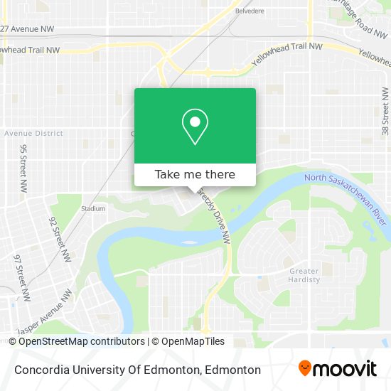Concordia University Of Edmonton plan