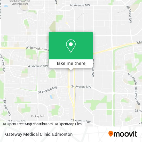 Gateway Medical Clinic map
