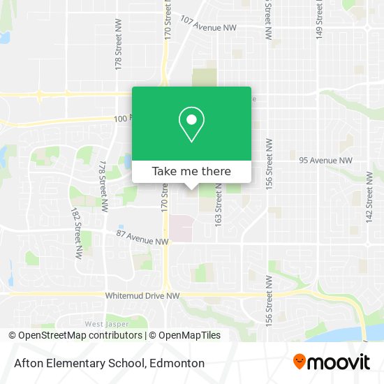 Afton Elementary School map