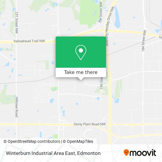 Winterburn Industrial Area East plan