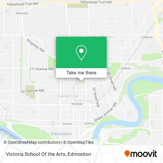 Victoria School Of the Arts map