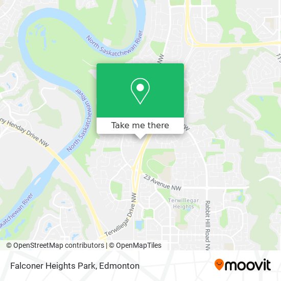 Falconer Heights Park map