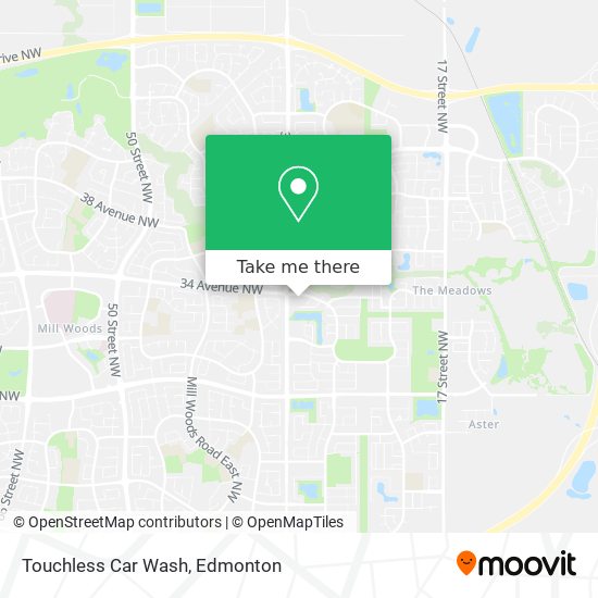 Touchless Car Wash map