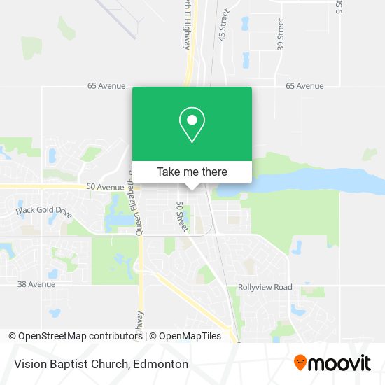 Vision Baptist Church map