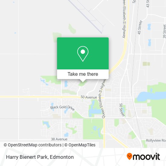 Harry Bienert Park map