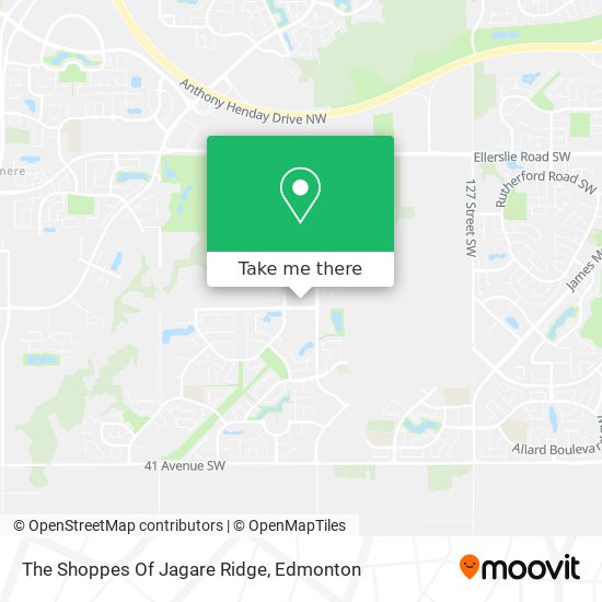 The Shoppes Of Jagare Ridge map
