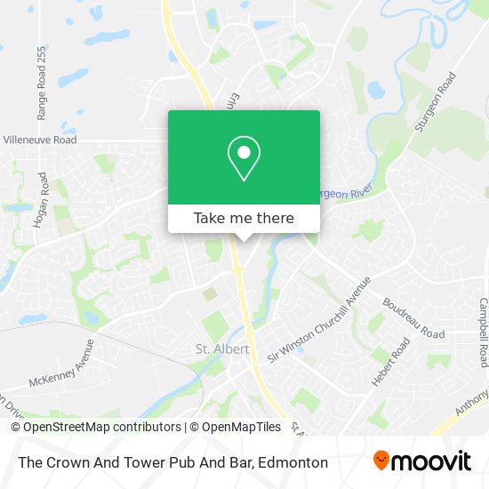 The Crown And Tower Pub And Bar plan