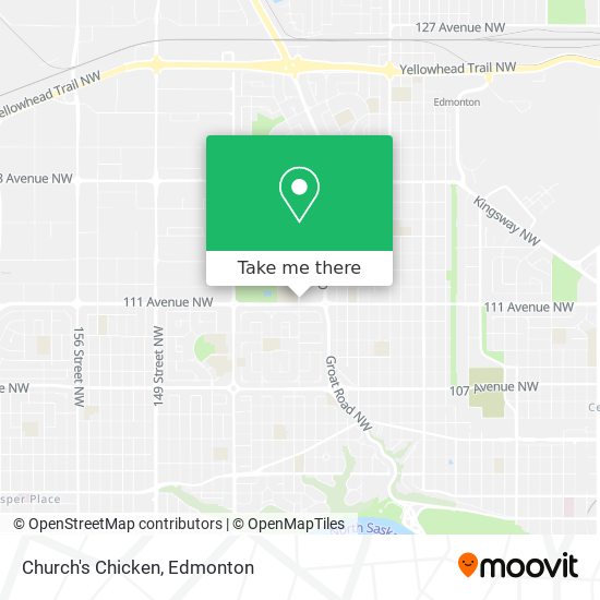 Church's Chicken map