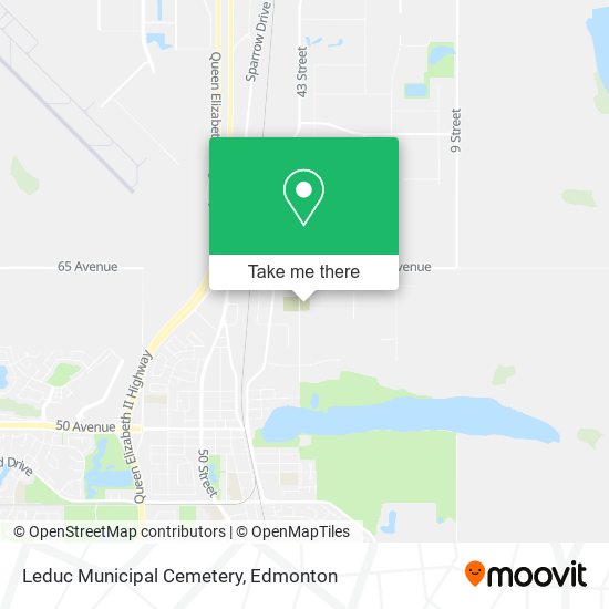 Leduc Municipal Cemetery map