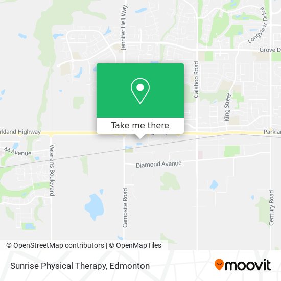 Sunrise Physical Therapy map