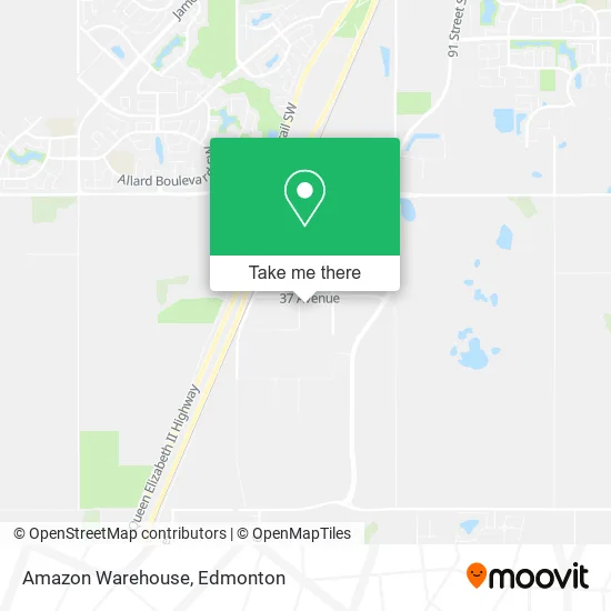 Amazon Warehouse map