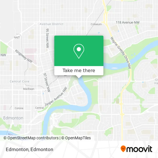 Edmonton map