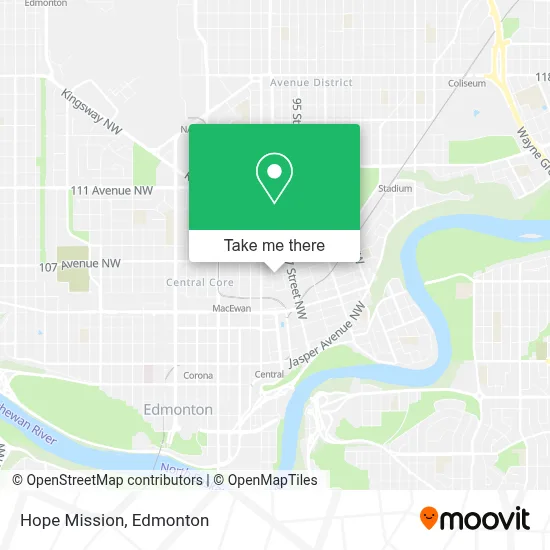 Hope Mission map