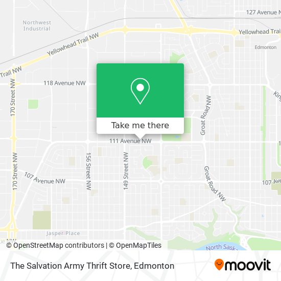 The Salvation Army Thrift Store plan