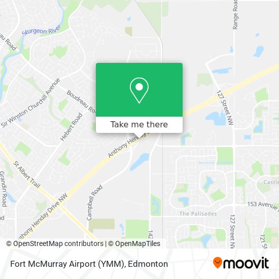 Fort McMurray Airport (YMM) plan