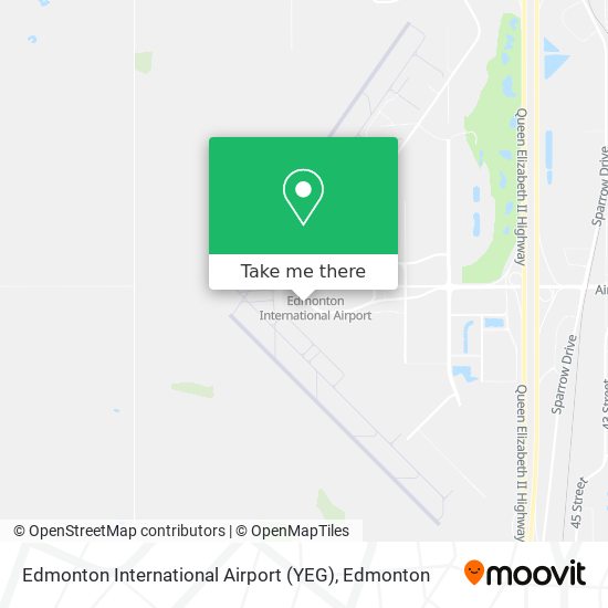 Edmonton International Airport (YEG) map