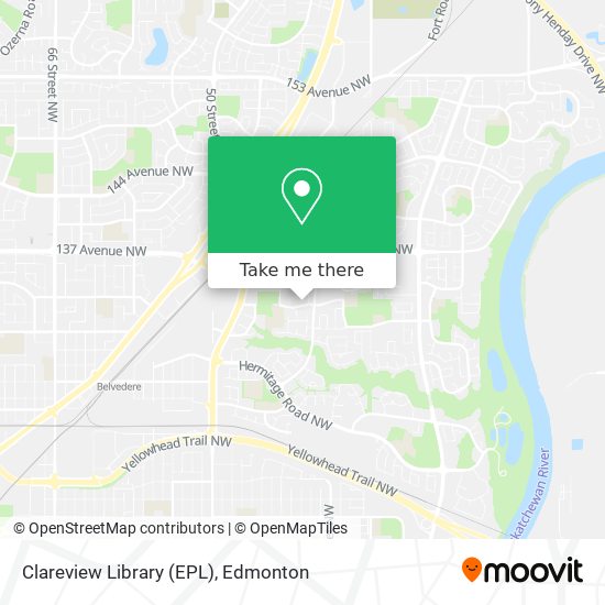 Clareview Library (EPL) plan