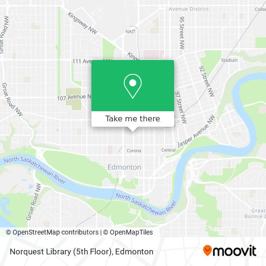 Norquest Library (5th Floor) plan