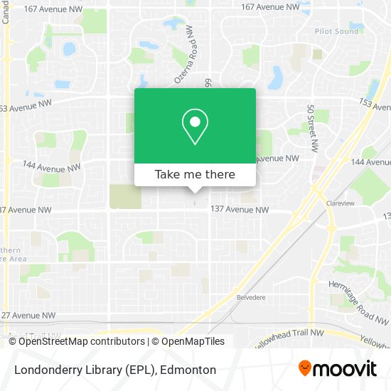 Londonderry Library (EPL) map